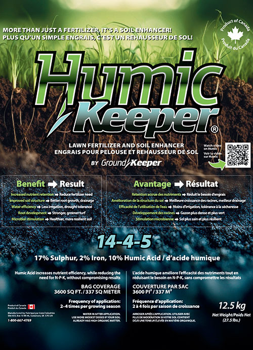 Humic Keeper Lawn Fertilizer and Soil Enhancer